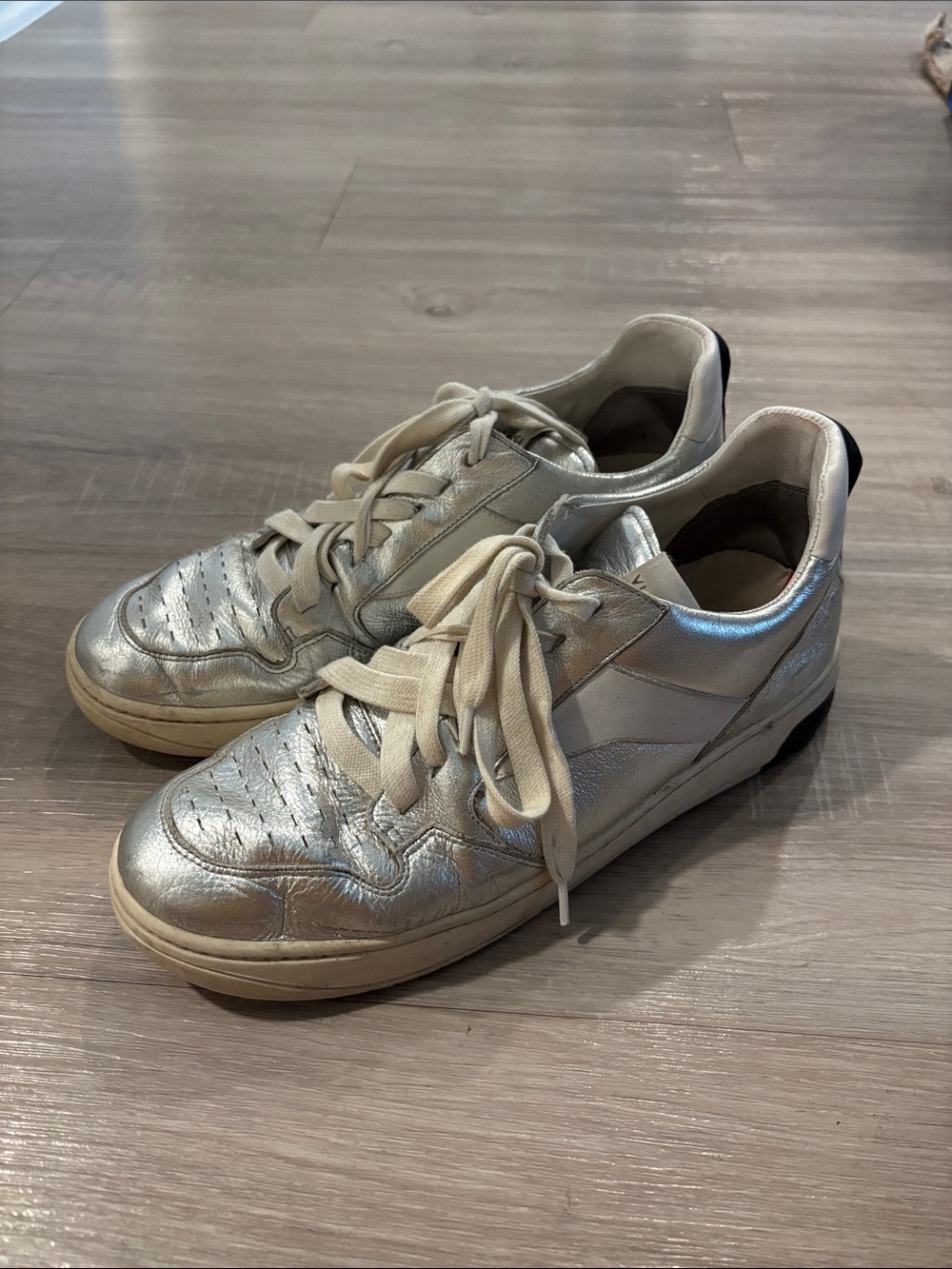 Via spiga silver sneakers